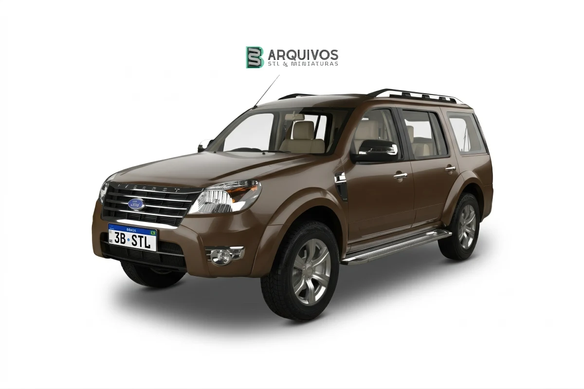 Modelo 3D STL - Ford Everest 2012